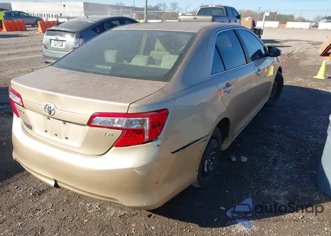 2012 Toyota Camry Le from USA, damaged, VIN 4T1BF1FK0CU057927
